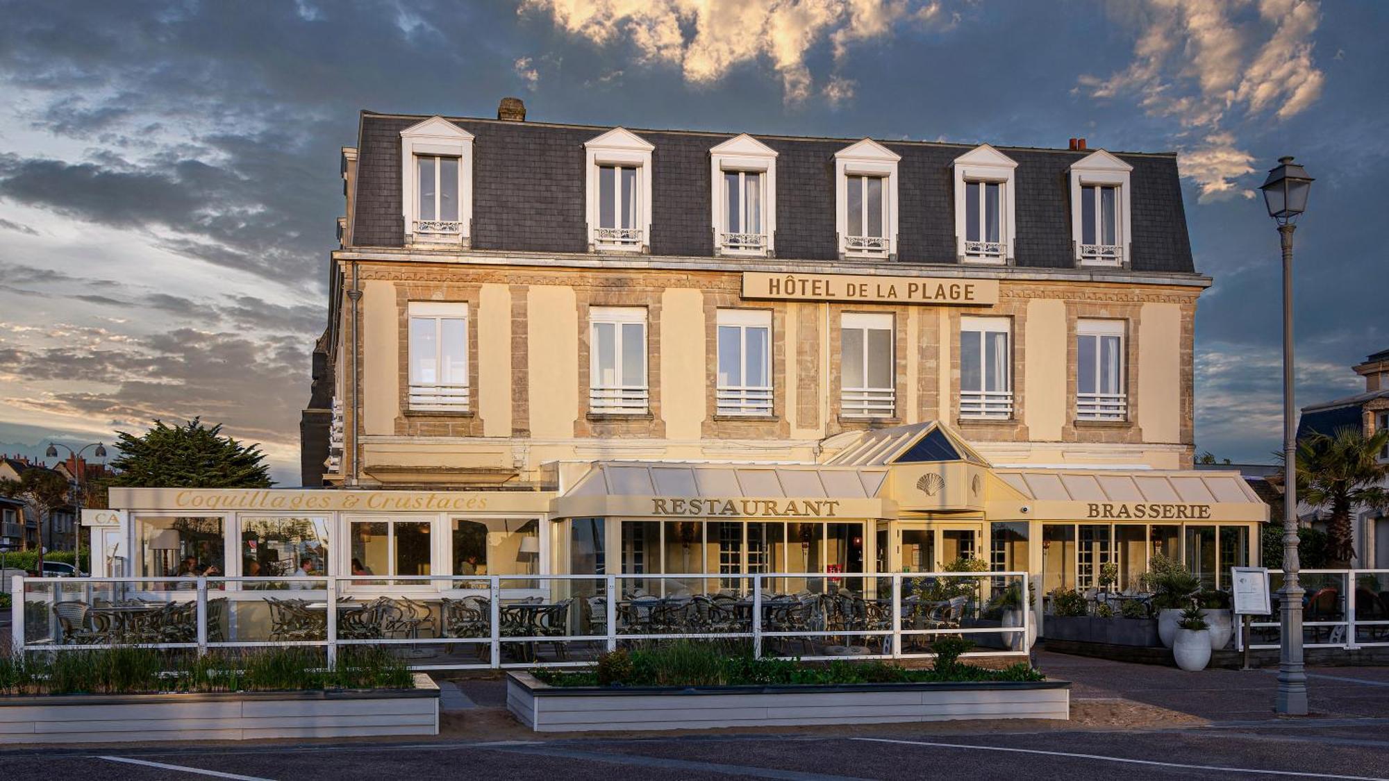 Hotel De La Plage Курсёль-сюр-Мер Экстерьер фото